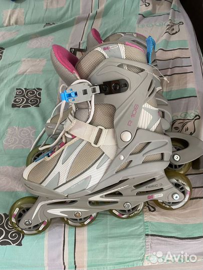 Роликовые коньки женские 37