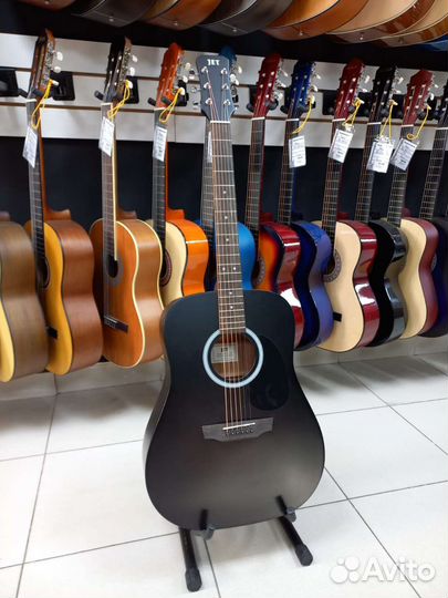 Акустическая гитара JET JD-255 BKS Новая