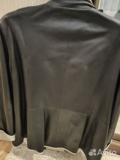 Куртка кожаная женская 54 56
