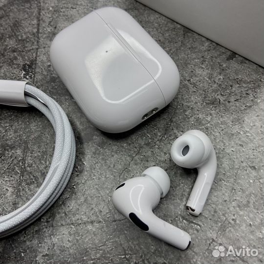 Air pods pro 2 USB-C 2024 плетеный кабель