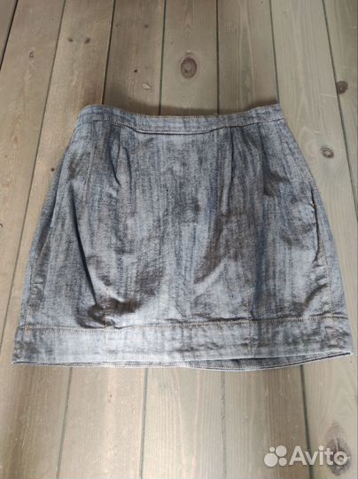 Короткая джинсовая юбка Kira Plastinina 46 р-р