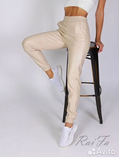 Кожаные брюки