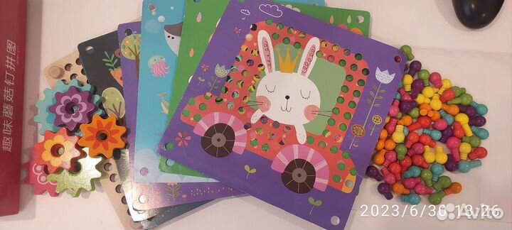 Деревянная мозаика для детей