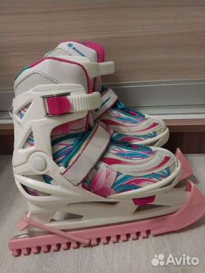 Коньки детские раздвижные 31-36