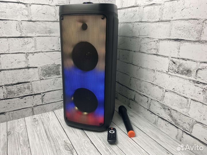 Большая новая колонка с караоке + ду