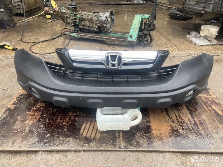 Honda crv 3 передний бампер в сборе