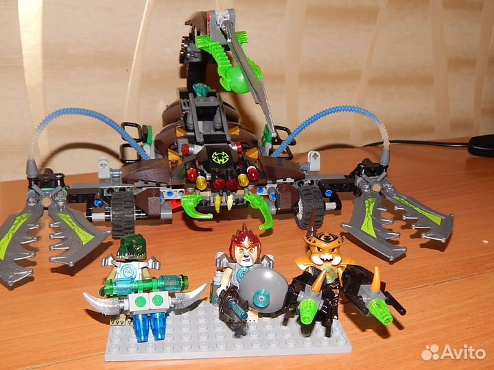 4 конструктора 2013-14г. lego Legends of Chima