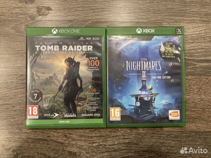 Xbox One X 1 tb и игры