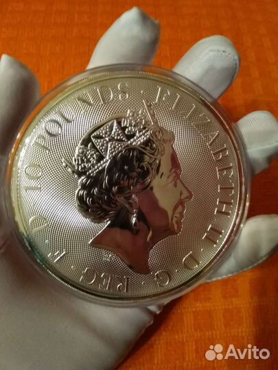 Звери Королевы Единорог Шотландии 10 оZ