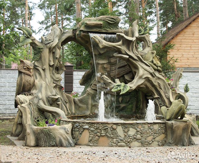 Декоративные камни, монолиты скалы для сада и дачи