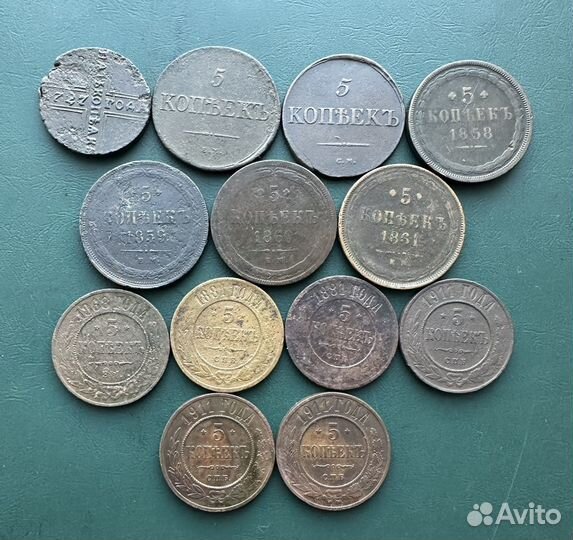 Монеты 1727 -1911