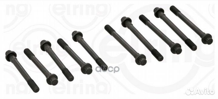 Комплект болтов ГБЦ 708210 Elring
