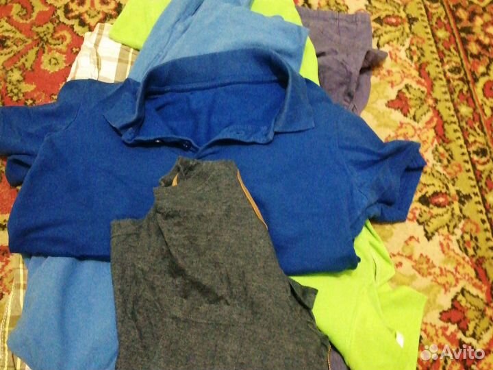 Вещи пакетом на мальчика 134 140