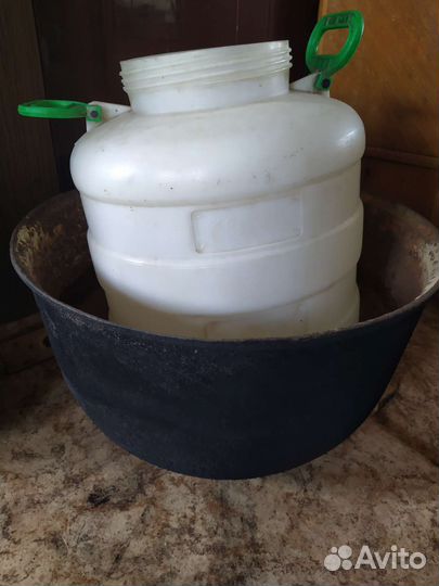 Казан чугунный 50 литров