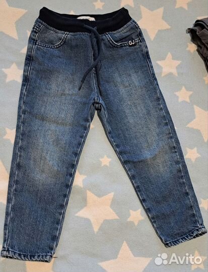 Джинсы и кофта р.104