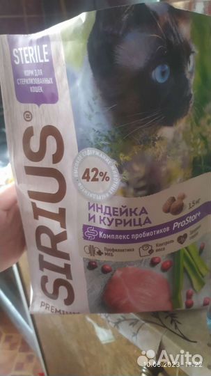 Корм для кошек сухой+влажный