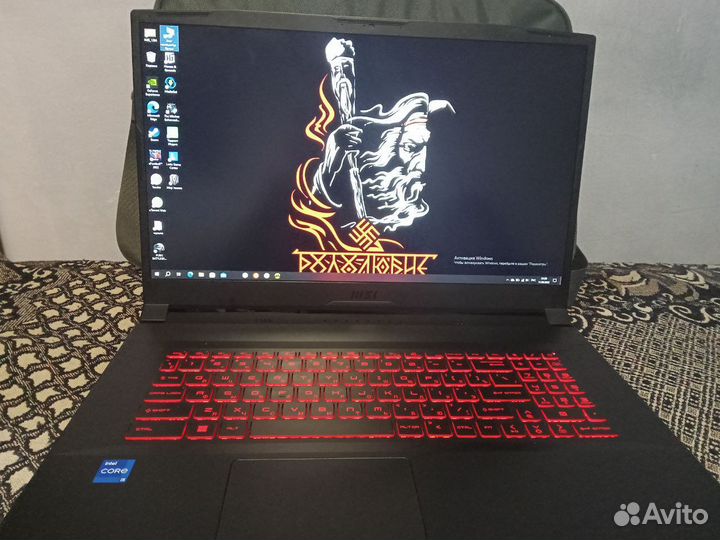Ноутбук игровой MSI GF76 Katana 11UE-270XRU