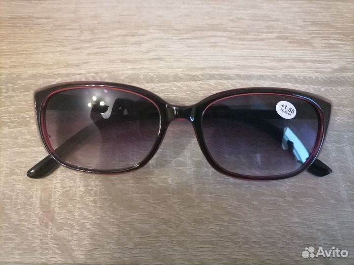 Очки коррегирующие +1.5 тонированные