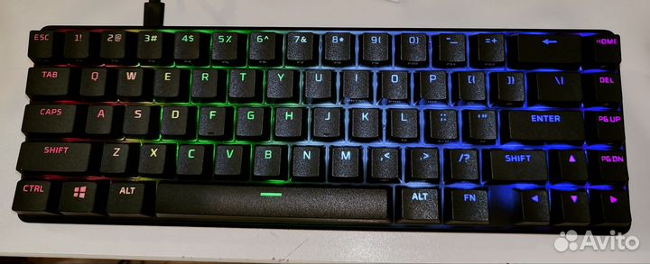 Клавиатура HyperX Alloy Origins 65 Aqua Switch