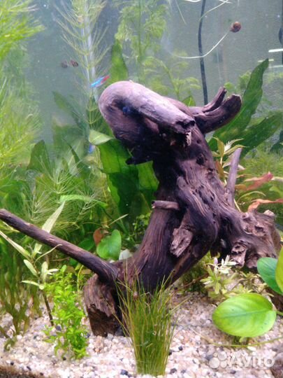 Коряги для аквариума, замок