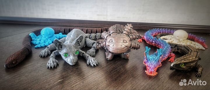 Котенок на 3D принтере