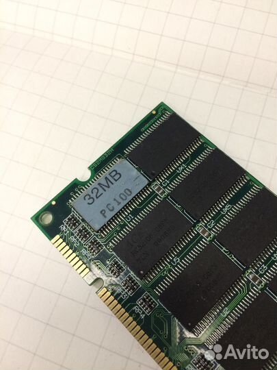 Ретро оперативная память dimm sdram 32Mb