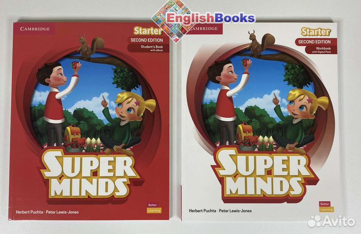 Super Minds 2ed Starter (учебник,раб.тетрадь,диск)
