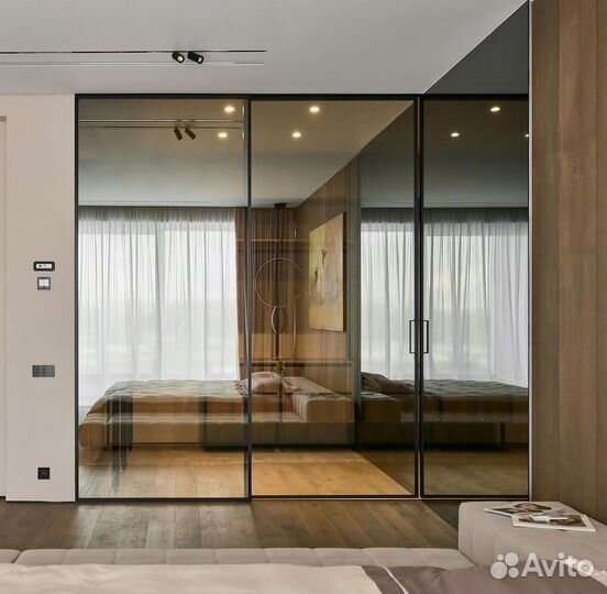 Раздвижные перегородки / Распашные перегородки