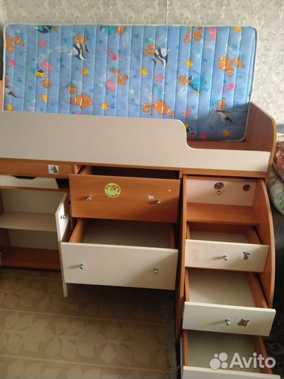 Детский модуль кравать