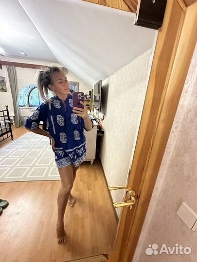 Рубашка туника Zara+платье