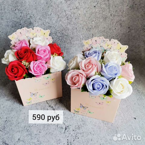 Букеты из мыльных роз к 8 марта (цветы из мыла)