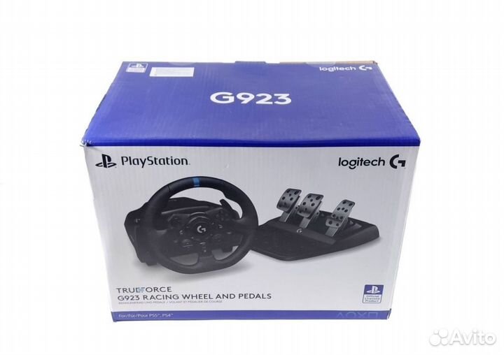 Руль Logitech G923 для SonyPlaystation 5 / PS 4