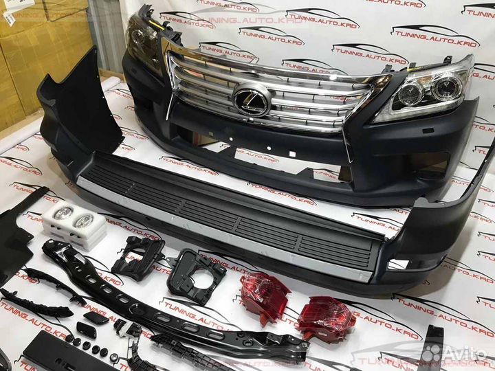Рестайлинг Lexus LX570 c 07-12г в 12-15г Z8037