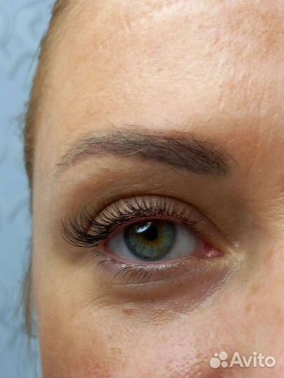 Наращивание ресниц/оформление бровей