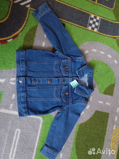Брендовая джинсовка размер 80