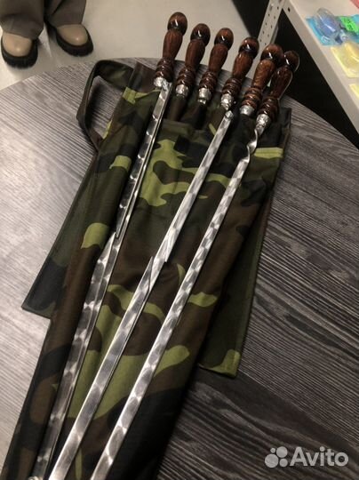 Набор шампуров в чехле