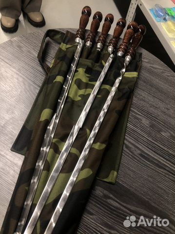 Набор шампуров в чехле