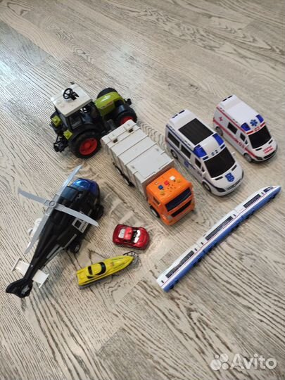 Машинки пакетом