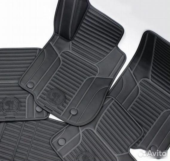 Коврики из полиуретановой кожи GLE coupe