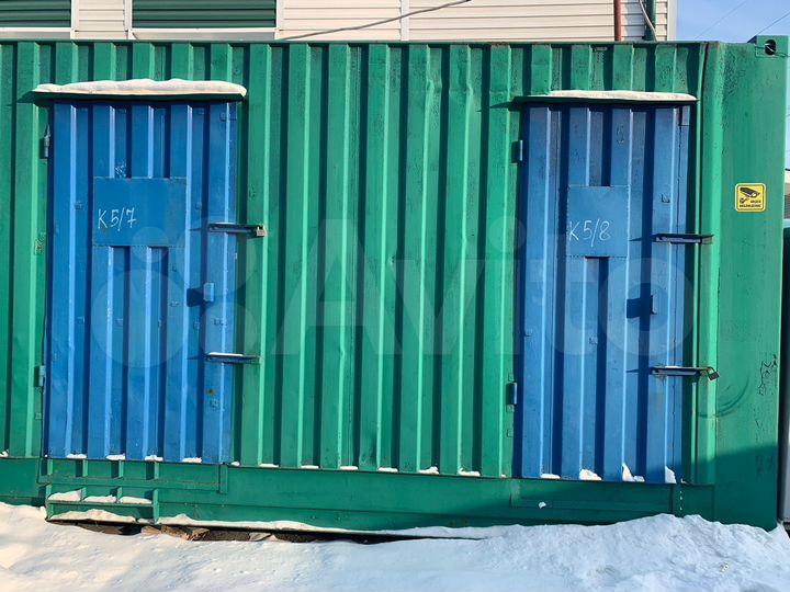 Надёжный склад для хранения вещей, 5 м²