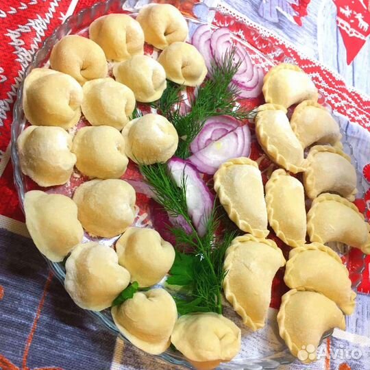 Пельмени вареники домашние