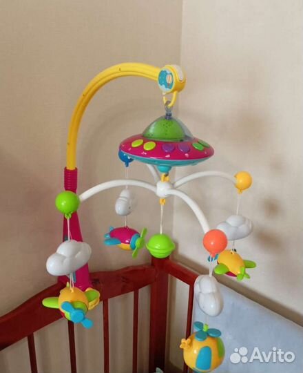 Мобиль на кроватку с проектором