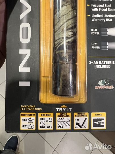 Фонарь inova камуфляжный