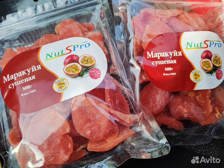 Сушёное манго, маракуйя, ананас 500гр Орехи