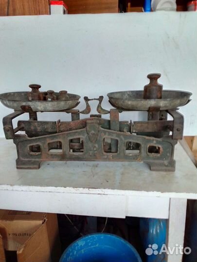 Весы хозяйственные 1938г