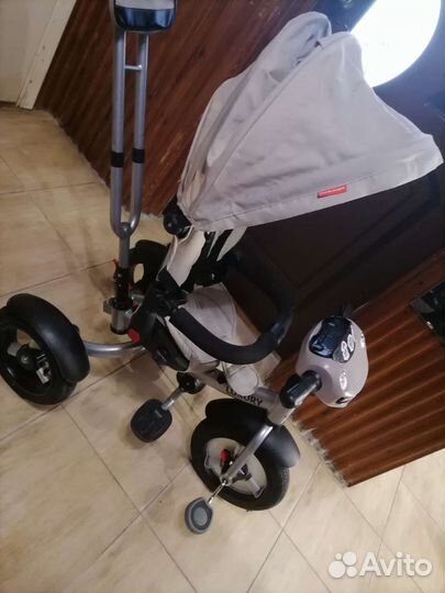 Трехколесный велосипед luxury+коляска