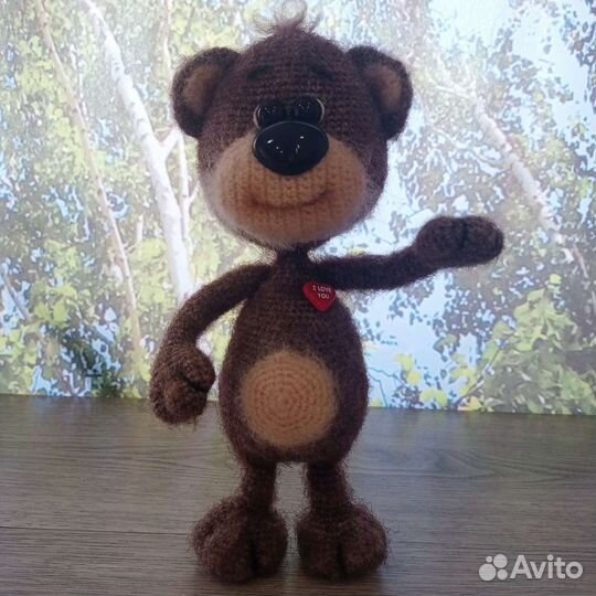 Мягкая игрушка медведь