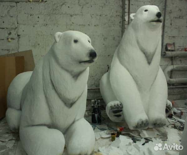 Скульптуры, объемные фигуры