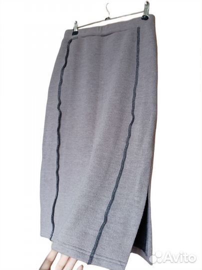 Комплект трикотажный пуловер и юбка