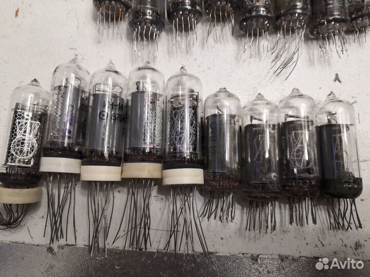 Лампы ин-14 68шт проверенные, с дефектом